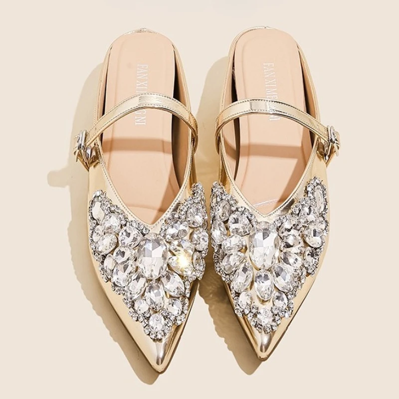 Women Shoes Luxury Brand - Diamant Luxe Designer Sandalen Vrouwen Glitter