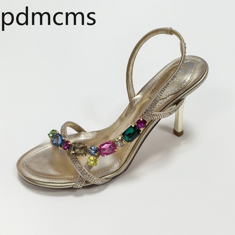 Women Shoes Luxury Brand - Nieuwe damessandalen, zomercollectie, kleurrijke sandalen met