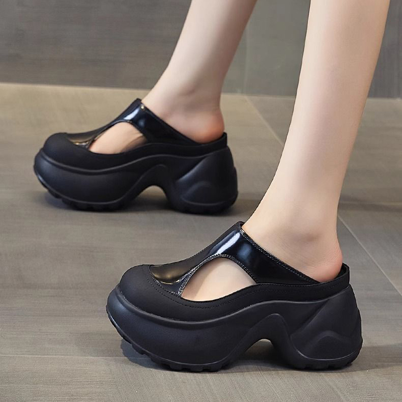 Women Shoes Wedges - Dames Sandalen Home Cloud Slippers Flip