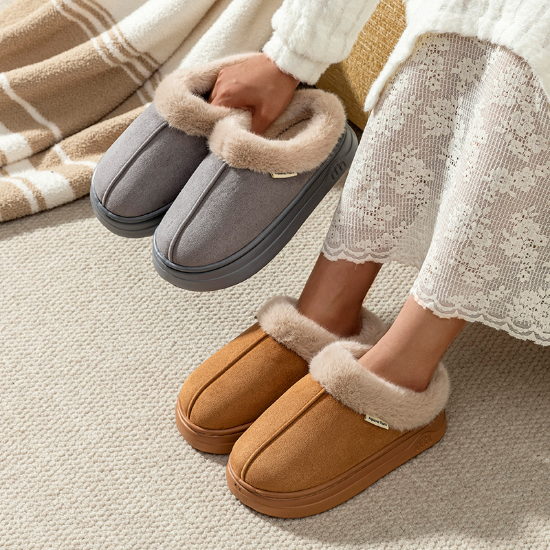 Women Shoes Boots - Winter Vrije tijd Eenvoudige damespantoffels Binnen