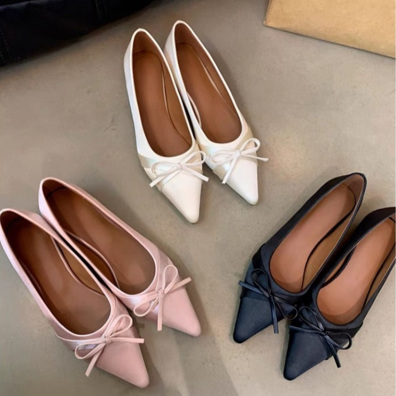 Women Shoes Heels - Zomerse Nieuwe Stijl Chiffon Mode Zoete
