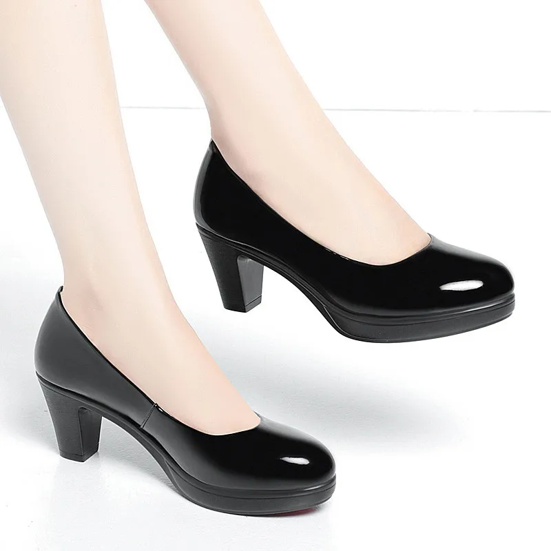 6cm 8cm Plus Size 34-42 Elegan - Patent Leather Pump recensie en prijs