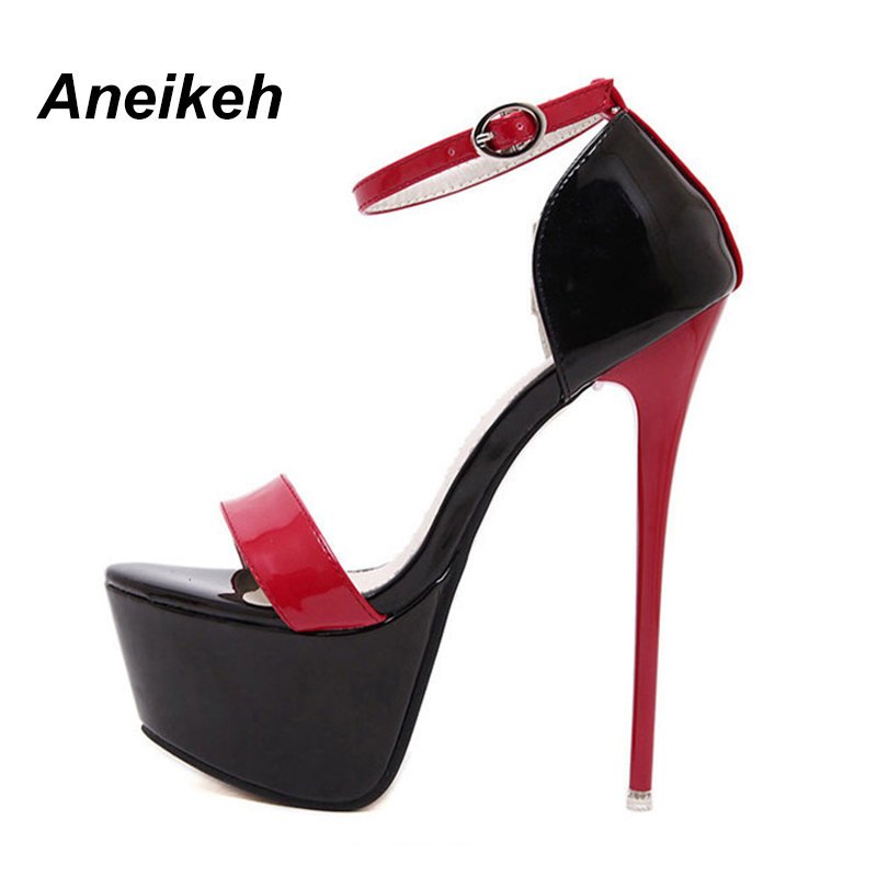Aneikeh 2026 Mode Peep Toe San - Women'S Shoes Big Feet recensie en prijs