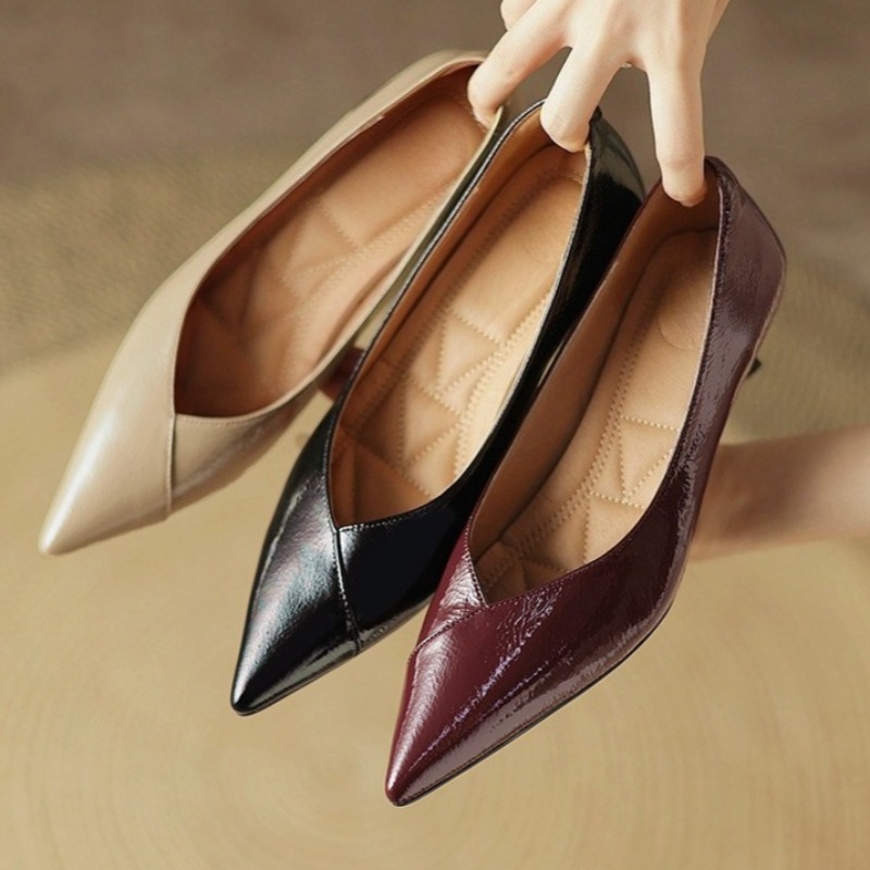 Instapper Lakleer Enkele Schoe - Patent Leather Pump recensie en prijs
