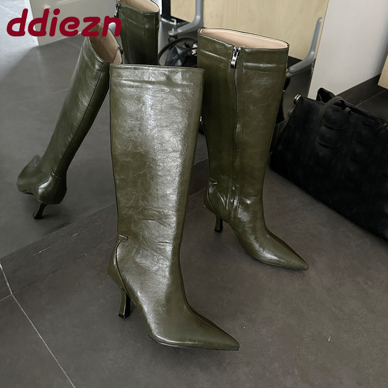 Mode Puntschoen Dames Knie Hog - Women'S Shoes Big Feet recensie en prijs