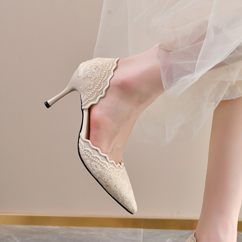 Kant Puntige Teen Hoge Hakken  - Women Shoes Heels recensie en prijs