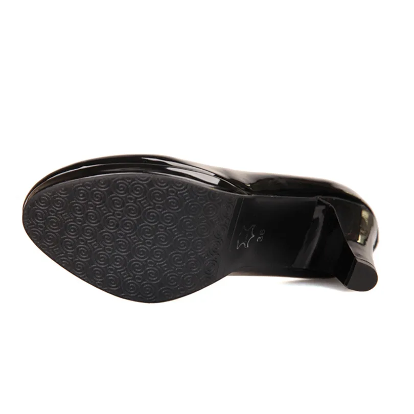 Big Size Vrouwen Platform Pomp - Patent Leather Pump recensie en prijs