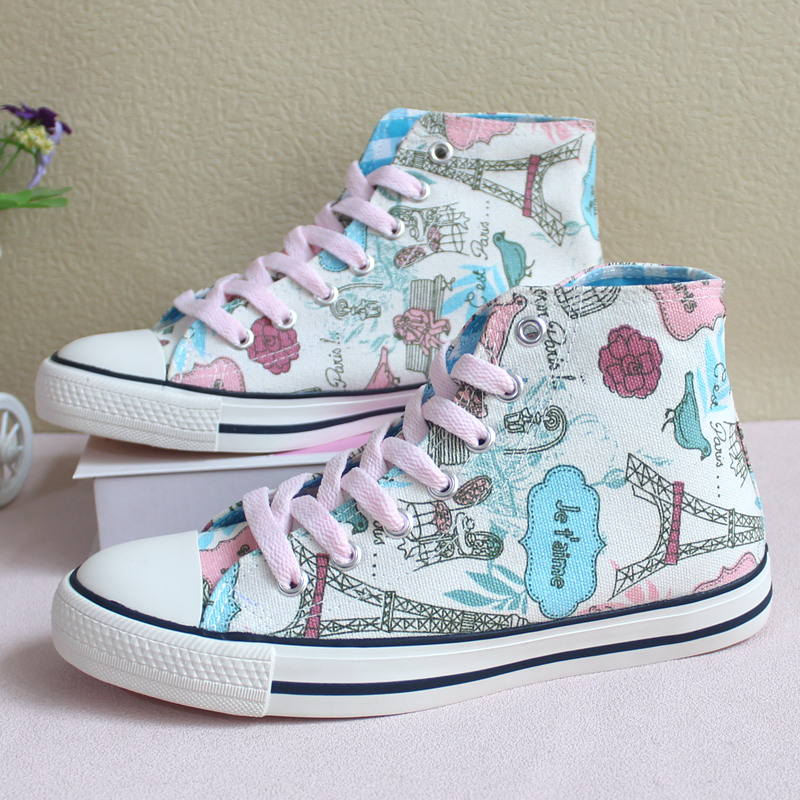 Cartoon handgeschilderde nieuw - Women'S Shoes Hands Free recensie en prijs