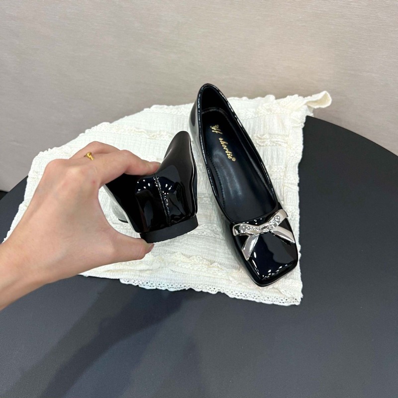 Art Style Bow Flat Shoes Dames - Women Shoes Wedges recensie en prijs