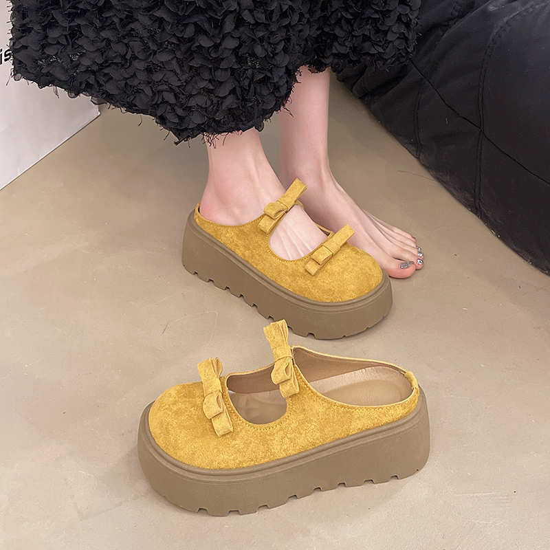 Fluwelen Hi Cut Flip Flop Slip - Women'S Shoes Hands Free recensie en prijs