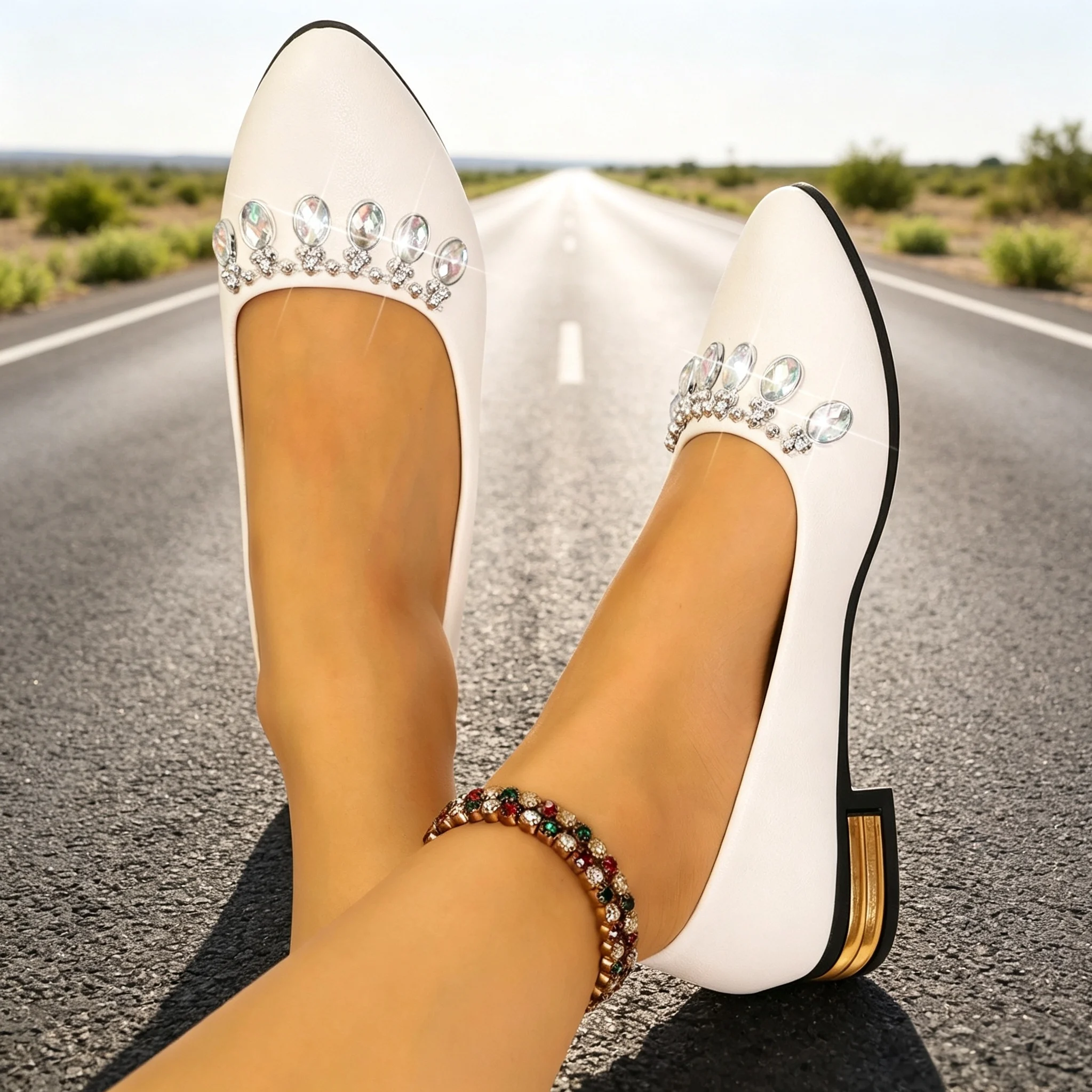 Dames Flats Pointed Toe Ballet - Women Shoes Heels recensie en prijs