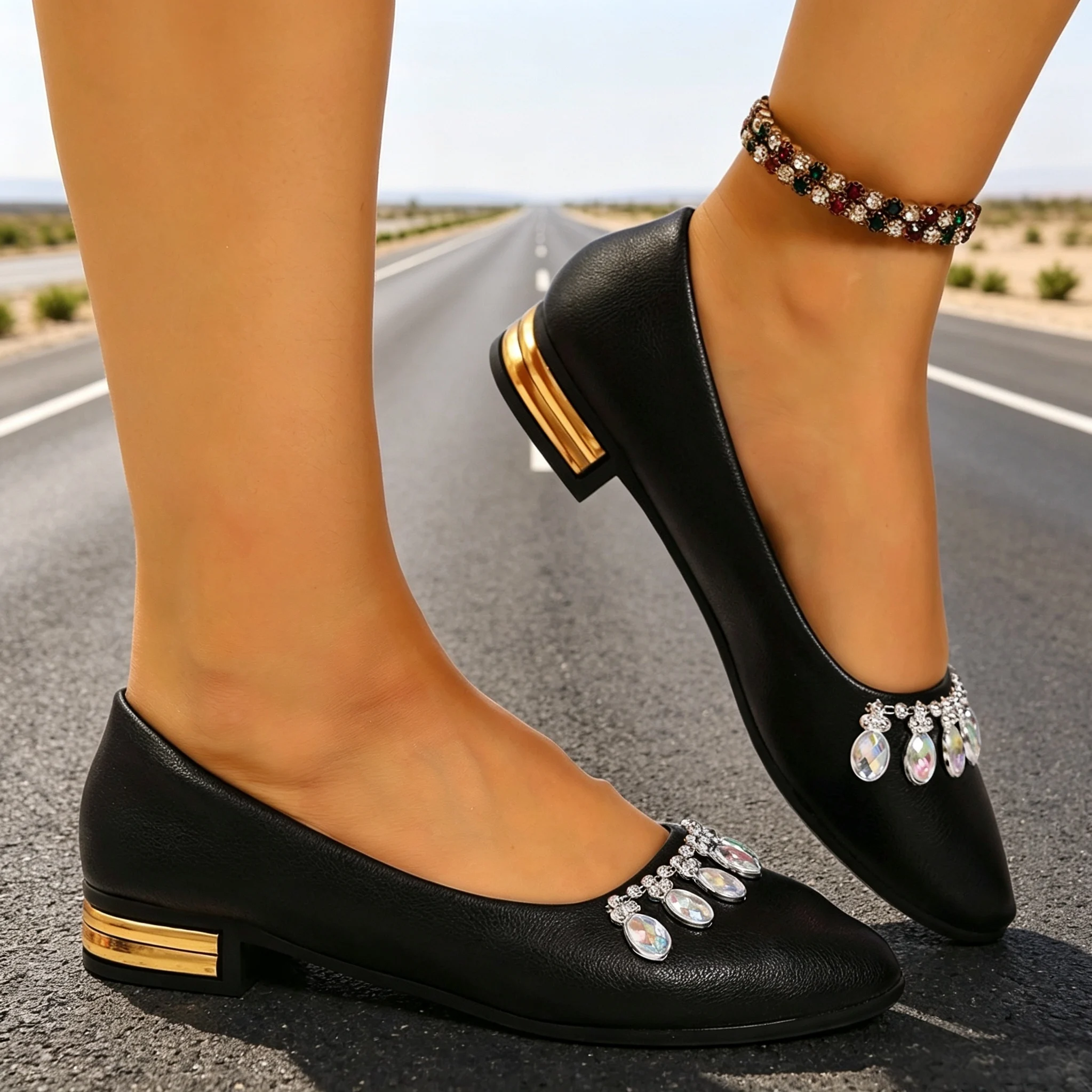 Dames Flats Pointed Toe Ballet - Women Shoes Heels recensie en prijs