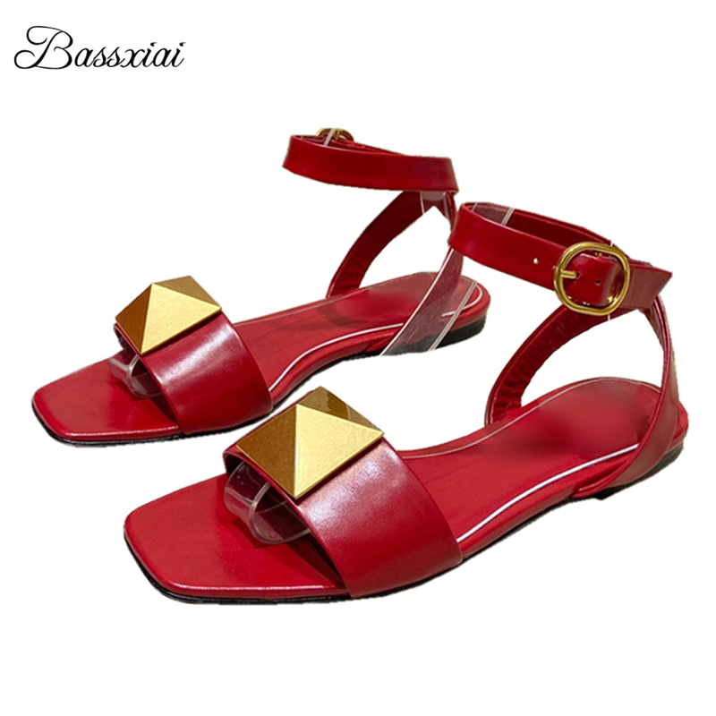 Grote klinknagel gesp decor sa - Women'S Shoes Big Feet recensie en prijs