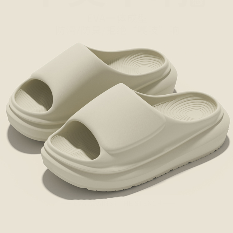 Effenkleurige dikke zool slipp - Women Shoes Wedges recensie en prijs
