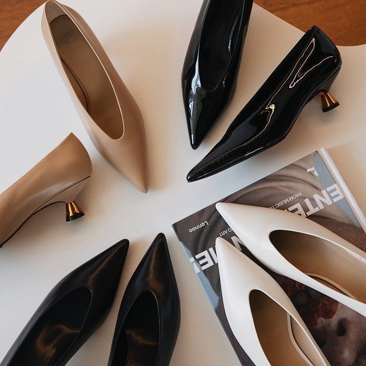 Designer lakleer puntige neus  - Patent Leather Pump recensie en prijs