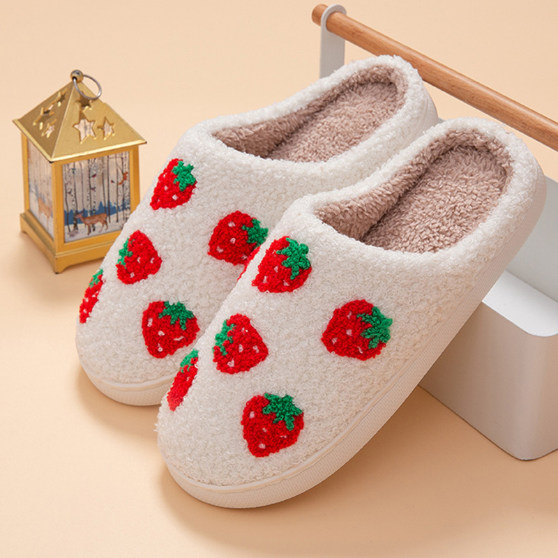 Aardbei Damespantoffels Huis P - Women Shoes For Winter recensie en prijs