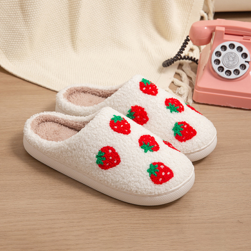 Aardbei Damespantoffels Huis P - Women Shoes For Winter recensie en prijs