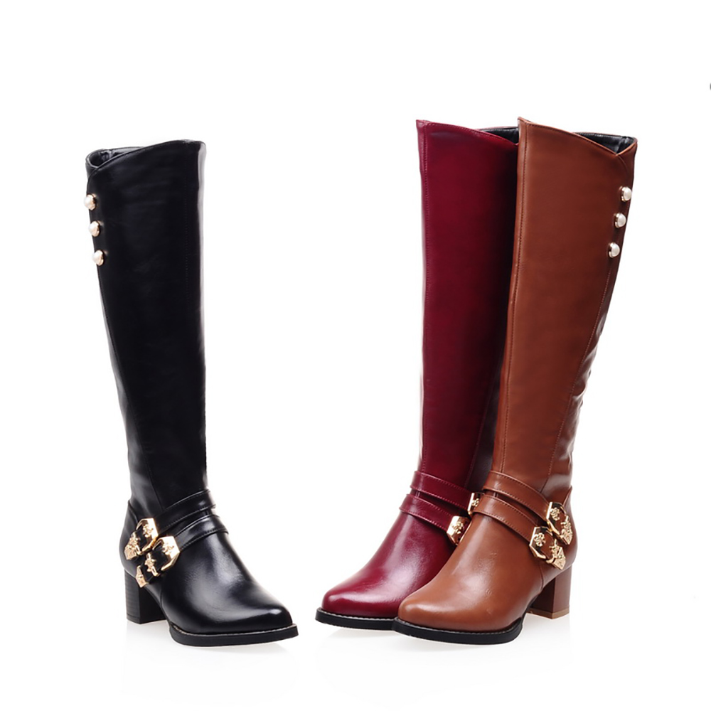 Gloednieuwe Mode Rood Zwart Vr - Women'S Shoes Big Feet recensie en prijs