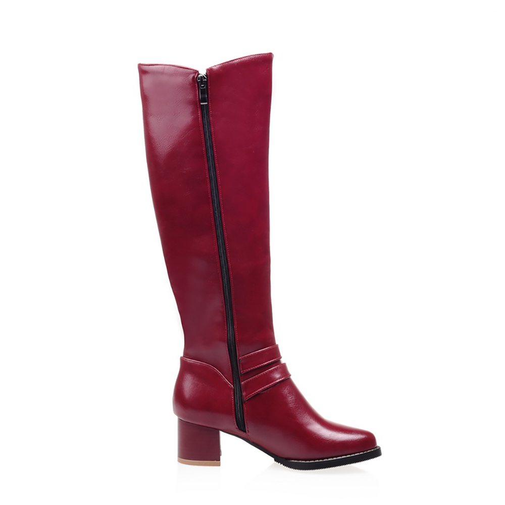 Gloednieuwe Mode Rood Zwart Vr - Women'S Shoes Big Feet recensie en prijs