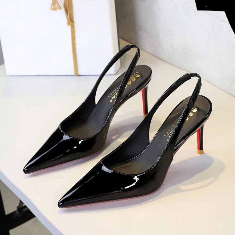 Nieuwe Europese en Amerikaanse - Patent Leather Pump recensie en prijs