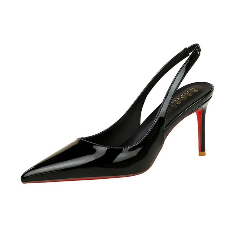 Nieuwe Europese en Amerikaanse - Patent Leather Pump recensie en prijs