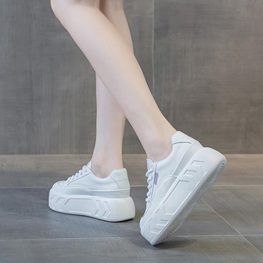 8 cm Microfiber Leer Lente Her - Platform Sneakers Chunky recensie en prijs